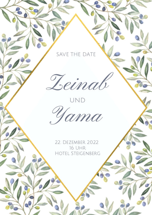 Pana - invitation card for all occasions
